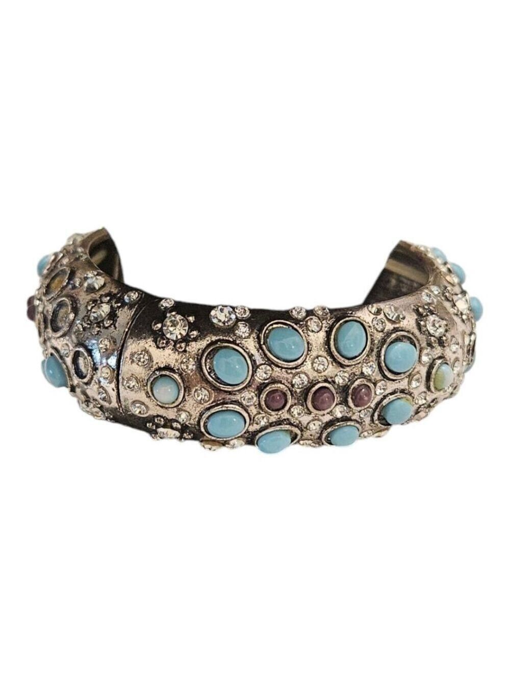 Women's Unbranded Bracelet One Size Silver and Blue - Picture 4 of 6